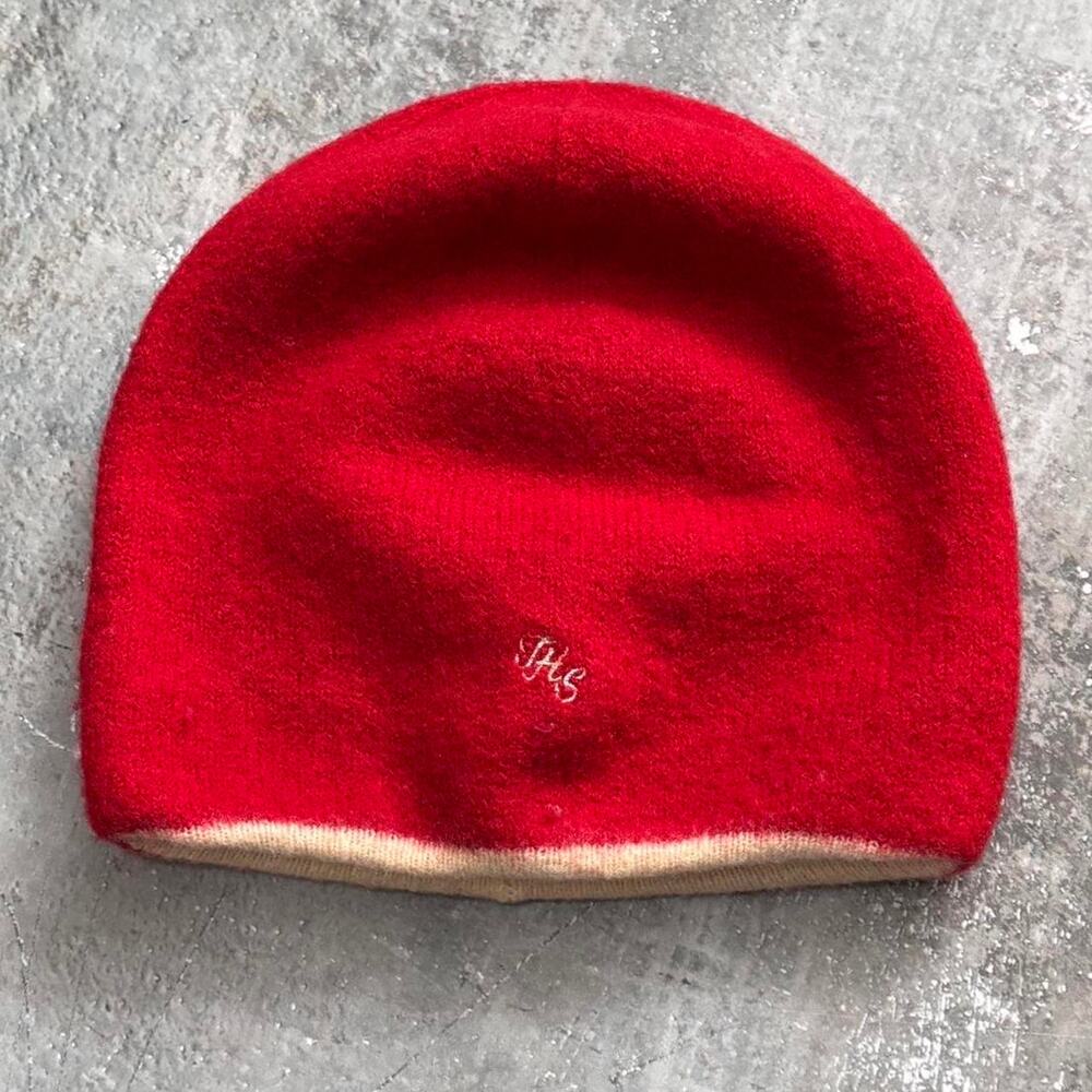 Number Nine Touch Me Im Sick 03’ Balloon Beanie. Red